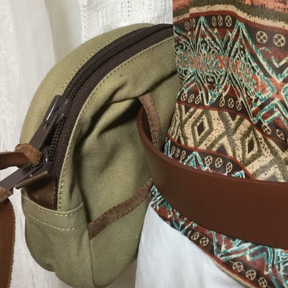 Vintage Canvas belt bag/Fanny pack - Picture 5 of 8